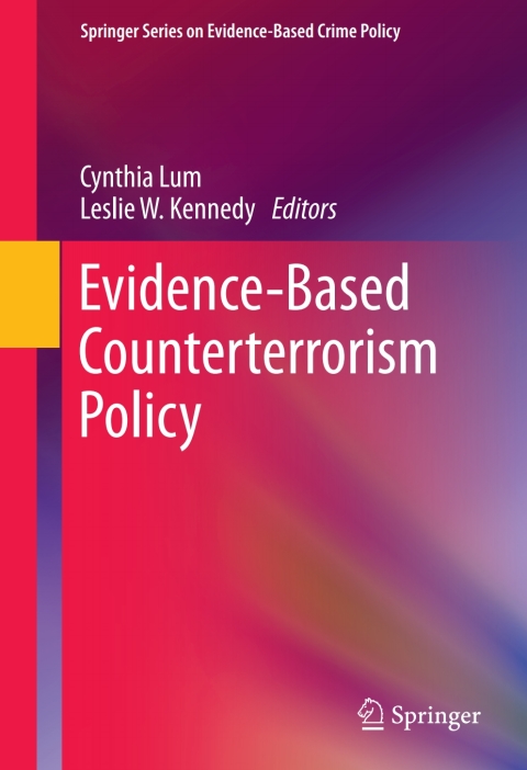 Cover image for book Evidence-Based Counterterrorism Policy