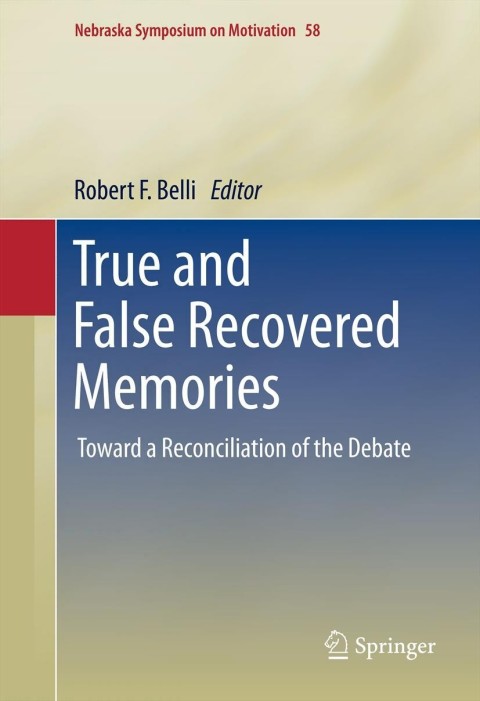 Cover image for book True and False Recovered Memories