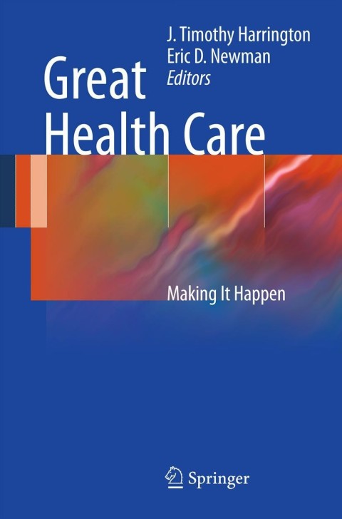 Cover image for book Great Health Care