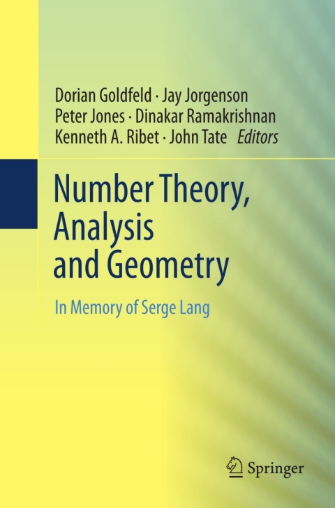 Cover image for book Number Theory, Analysis and Geometry