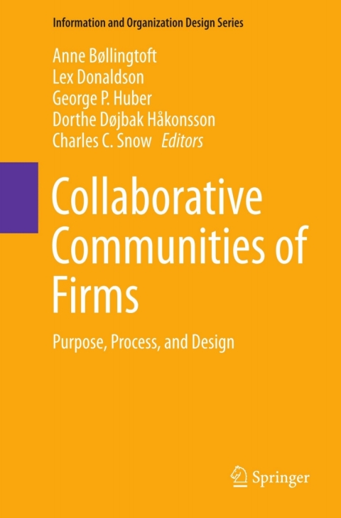 Cover image for book Collaborative Communities of Firms