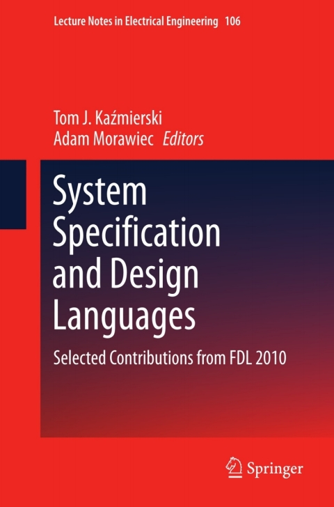 Cover image for book System Specification and Design Languages