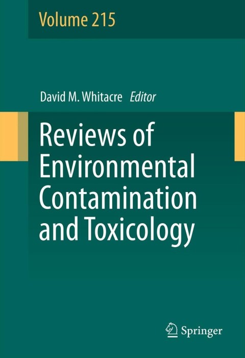 Cover image for book Reviews of Environmental Contamination and Toxicology