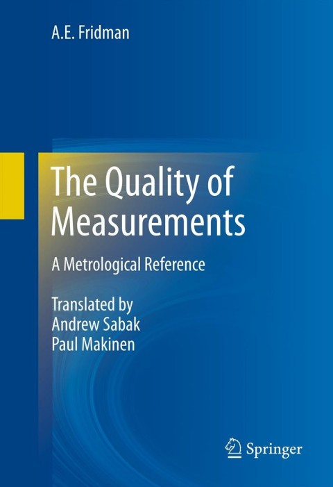 Cover image for book The Quality of Measurements
