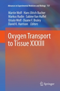Titelbild: Oxygen Transport to Tissue XXXIII 9781461415657