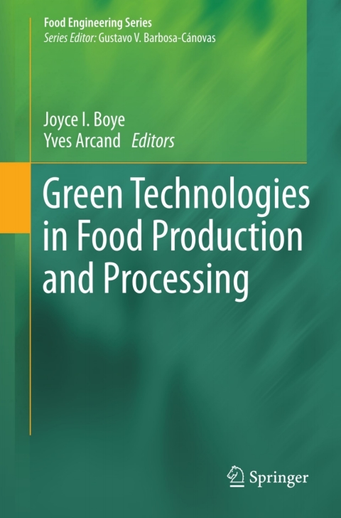 Cover image for book Green Technologies in Food Production and Processing