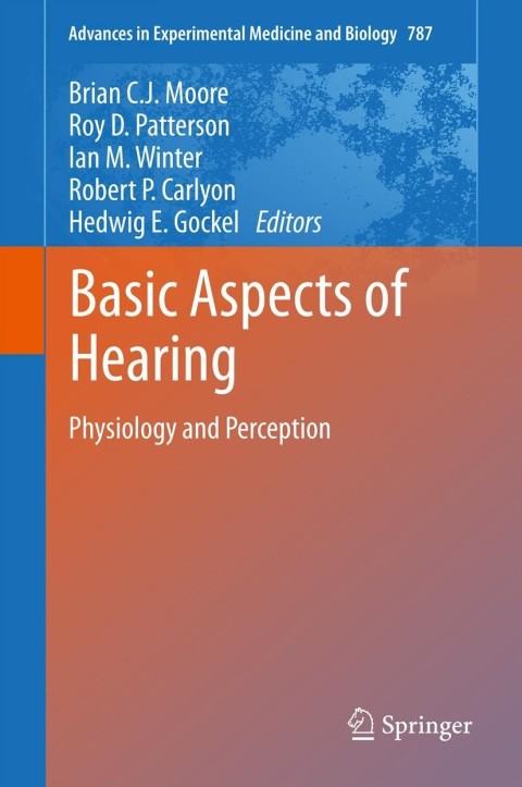 Cover image for book Basic Aspects of Hearing