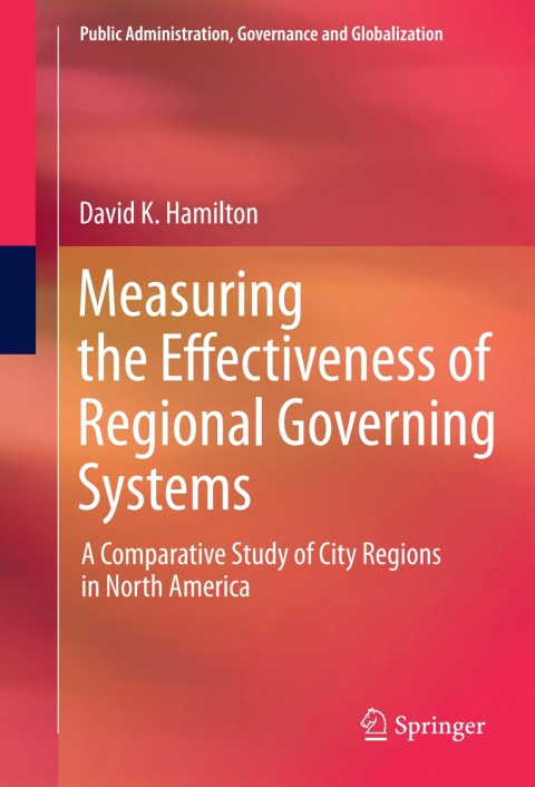 Cover image for book Measuring the Effectiveness of Regional Governing Systems