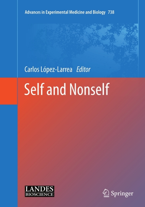 Cover image for book Self and Nonself