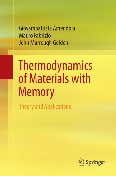 Cover image for book Thermodynamics of Materials with Memory