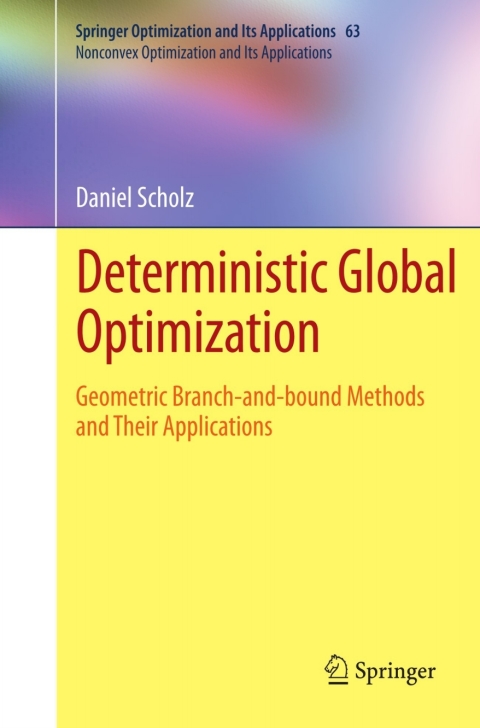 Cover image for book Deterministic Global Optimization