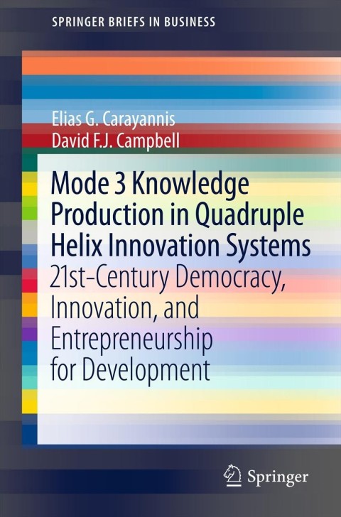 Cover image for book Mode 3 Knowledge Production in Quadruple Helix Innovation Systems