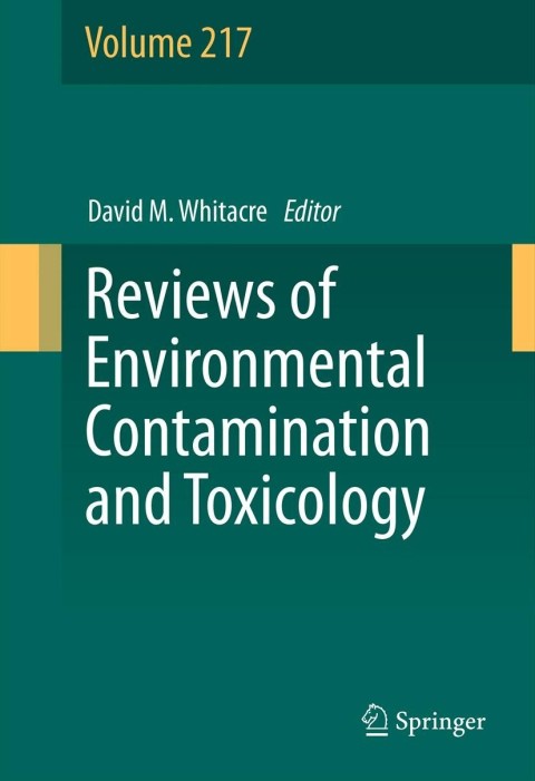Cover image for book Reviews of Environmental Contamination and Toxicology Volume 217