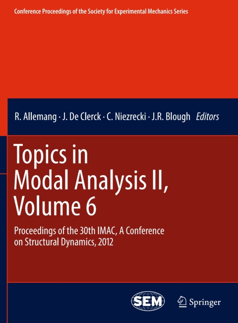 Cover image for book Topics in Modal Analysis II, Volume 6