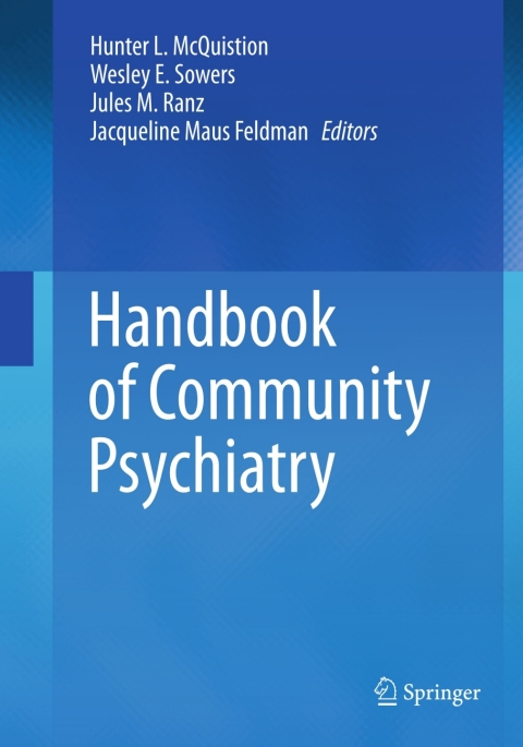 Cover image for book Handbook of Community Psychiatry
