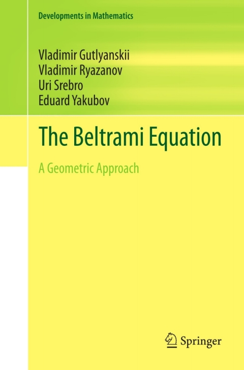 Cover image for book The Beltrami Equation