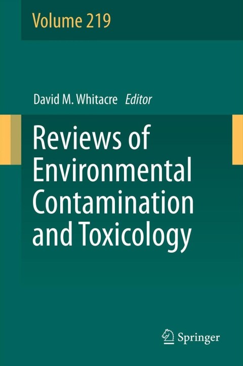 Cover image for book Reviews of Environmental Contamination and Toxicology