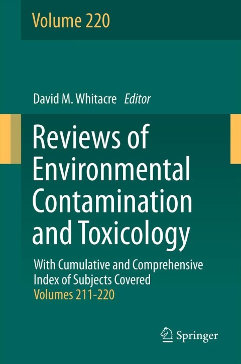 Cover image for book Reviews of Environmental Contamination and Toxicology