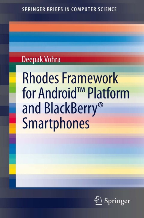 Cover image for book Rhodes Framework for Android™ Platform and BlackBerry® Smartphones