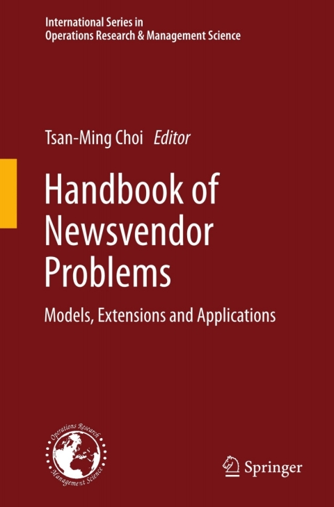Cover image for book Handbook of Newsvendor Problems