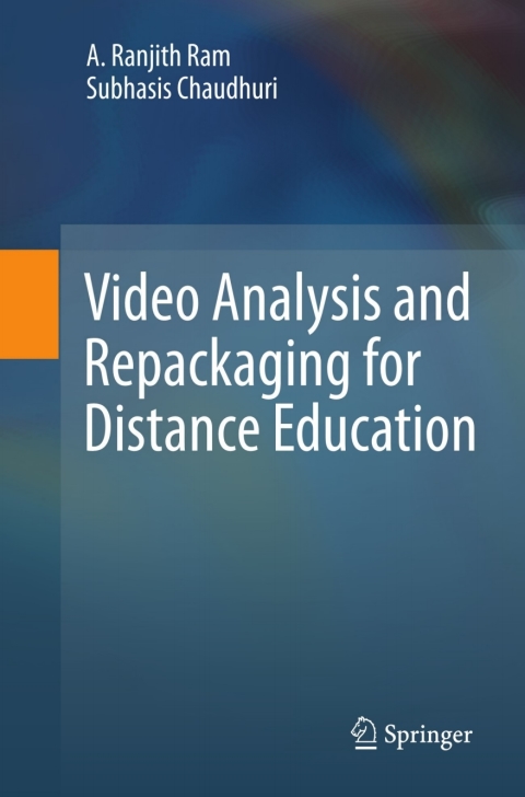 Cover image for book Video Analysis and Repackaging for Distance Education