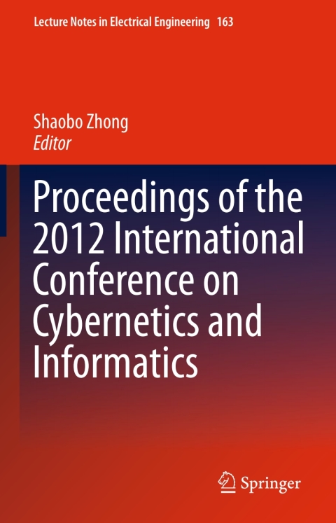 Cover image for book Proceedings of the 2012 International Conference on Cybernetics and Informatics