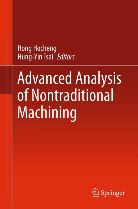 Cover image for book Advanced Analysis of Nontraditional Machining