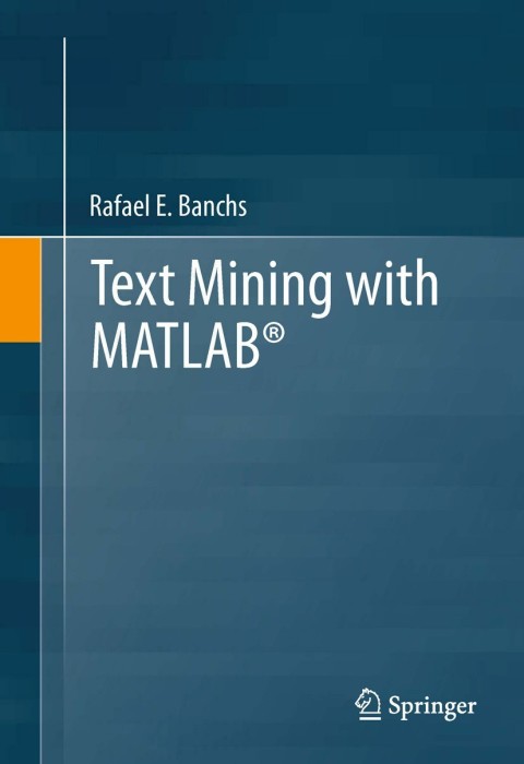 Cover image for book Text Mining with MATLAB®