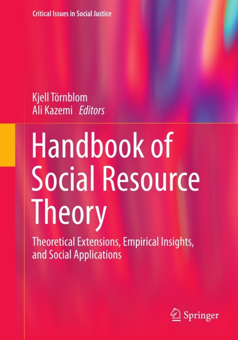 Cover image for book Handbook of Social Resource Theory
