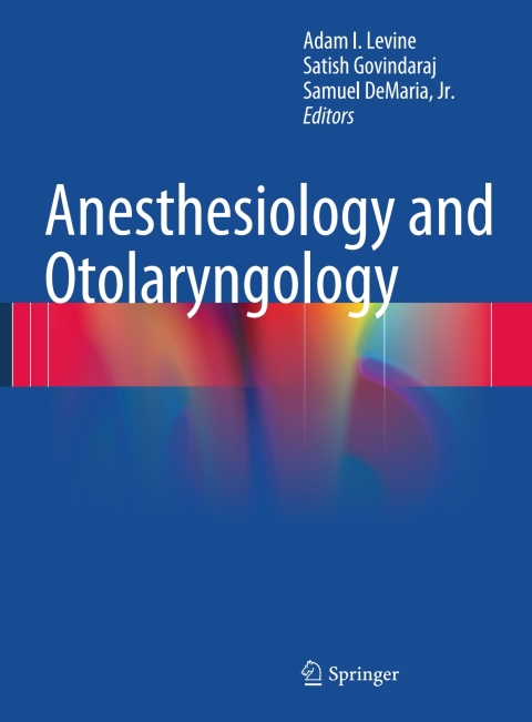 Cover image for book Anesthesiology and Otolaryngology