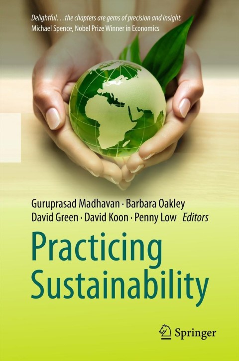 Cover image for book Practicing Sustainability