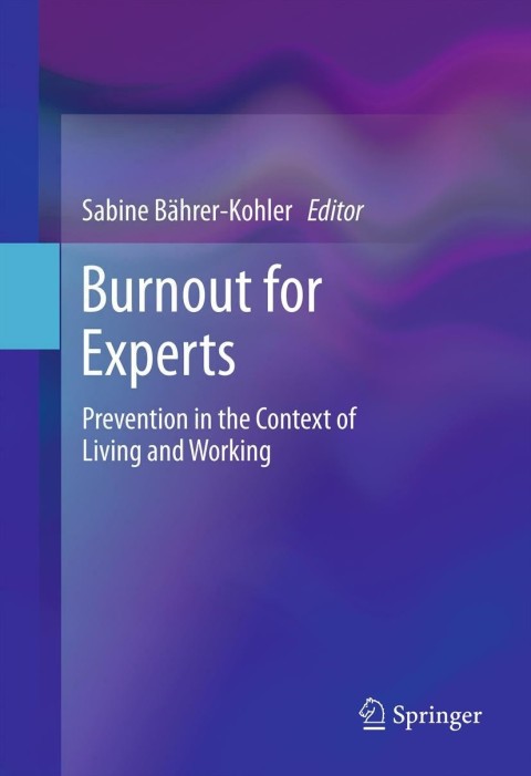 Cover image for book Burnout for Experts