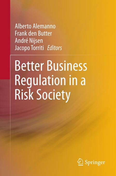Cover image for book Better Business Regulation in a Risk Society