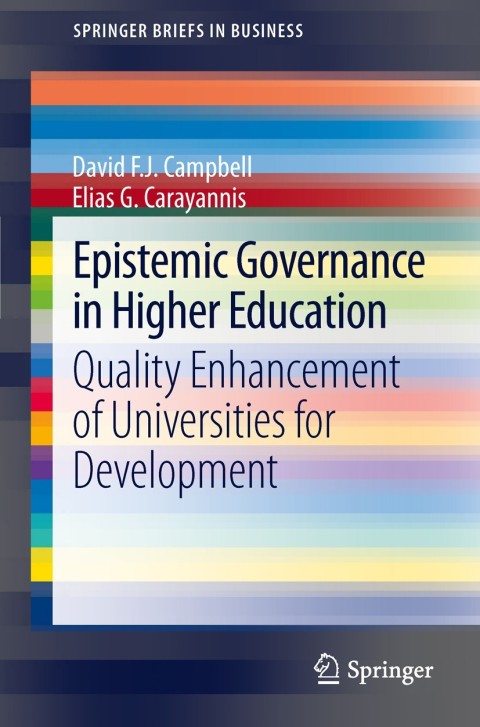 Cover image for book Epistemic Governance in Higher Education