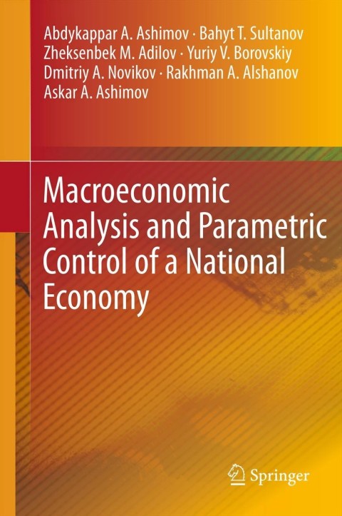 Cover image for book Macroeconomic Analysis and Parametric Control of a National Economy