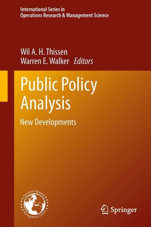 Cover image for book Public Policy Analysis