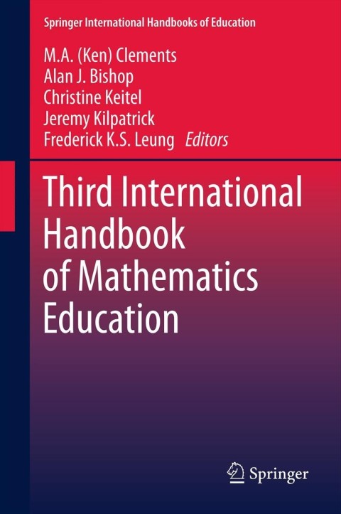 Cover image for book Third International Handbook of Mathematics Education
