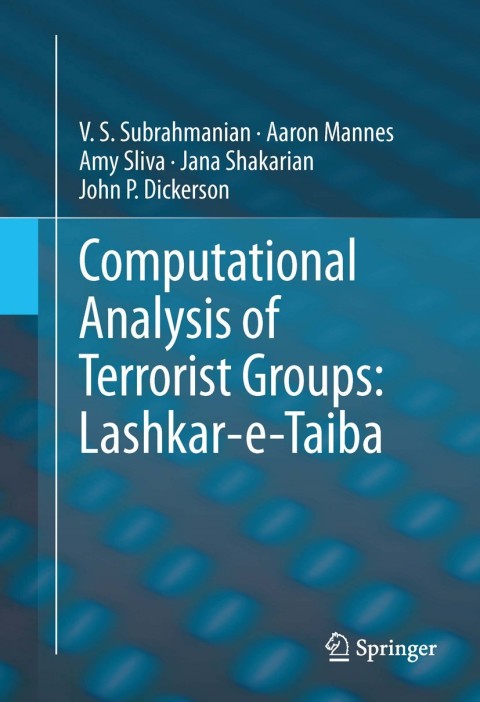 Cover image for book Computational Analysis of Terrorist Groups: Lashkar-e-Taiba