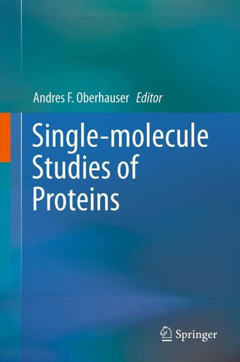 Cover image for book Single-molecule Studies of Proteins