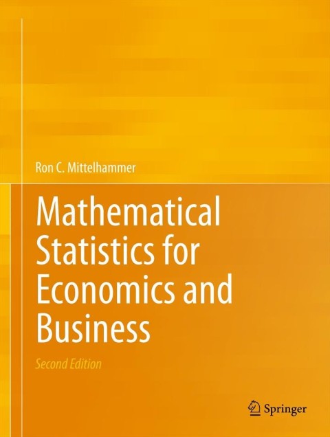 Cover image for book Mathematical Statistics for Economics and Business