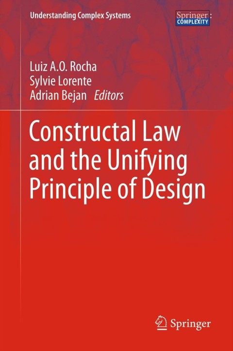Cover image for book Constructal Law and the Unifying Principle of Design