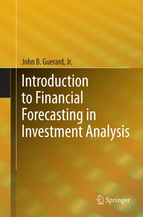 Introduction to Financial Forecasting in Investment Analysis 