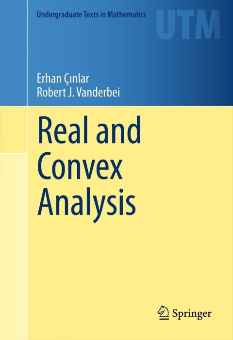 Cover image for book Real and Convex Analysis