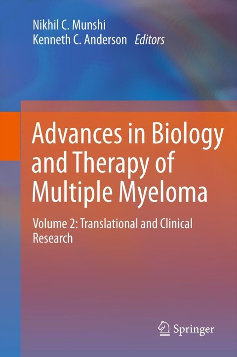 Cover image for book Advances in Biology and Therapy of Multiple Myeloma
