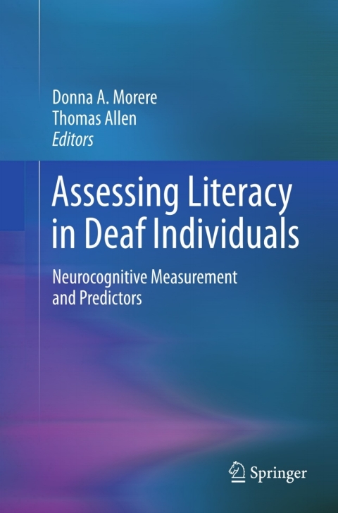 Cover image for book Assessing Literacy in Deaf Individuals