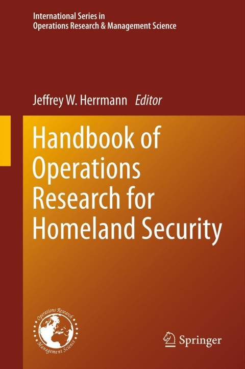 Cover image for book Handbook of Operations Research for Homeland Security