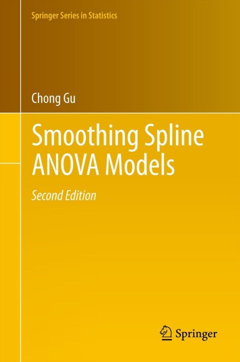 Cover image for book Smoothing Spline ANOVA Models
