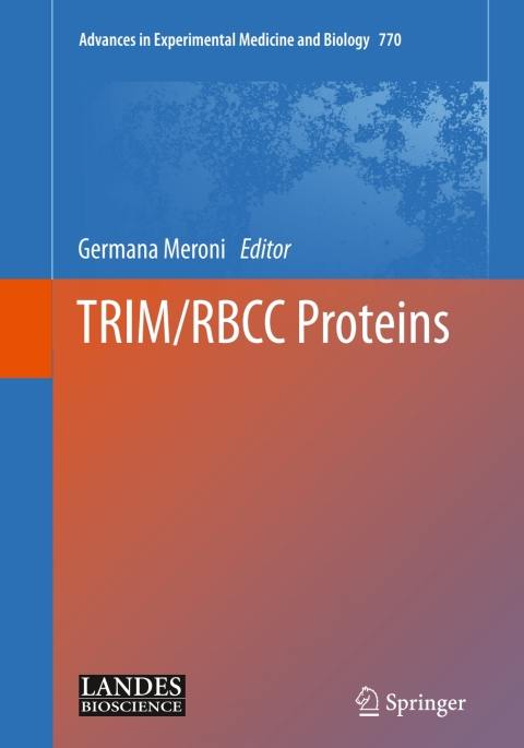 Cover image for book TRIM/RBCC Proteins