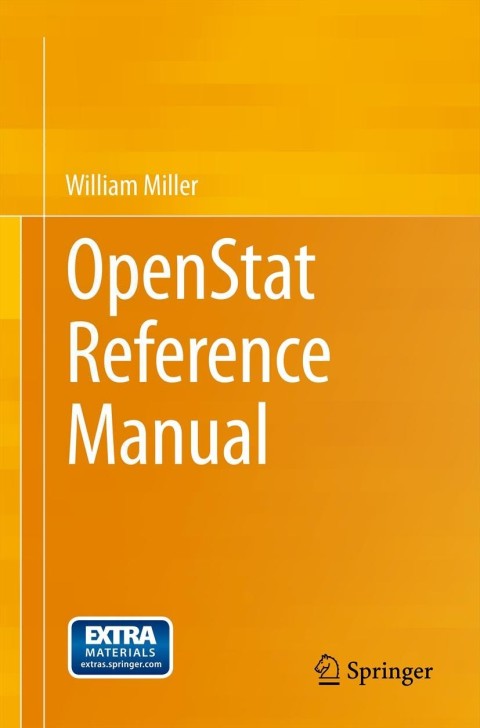 Cover image for book OpenStat Reference Manual