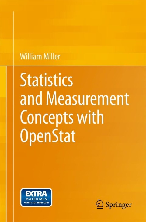 Cover image for book Statistics and Measurement Concepts with OpenStat